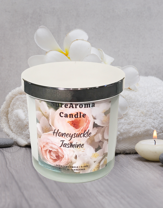 Honeysuckle Jasmine Candle - 9.5oz.