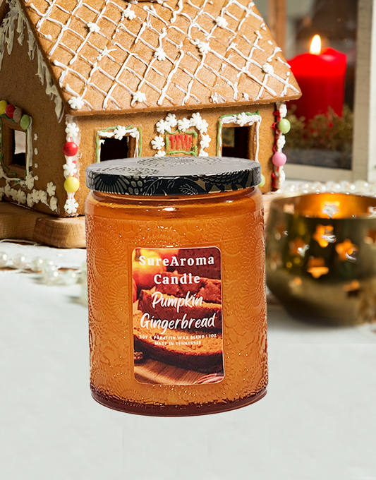 Pumpkin Gingerbread Candle - 7oz.